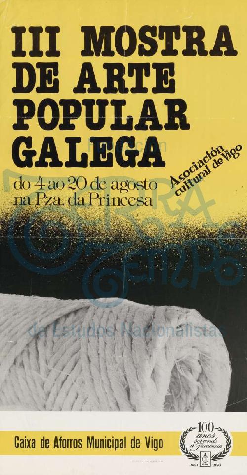 III Mostra de Arte Popular Popular Galega