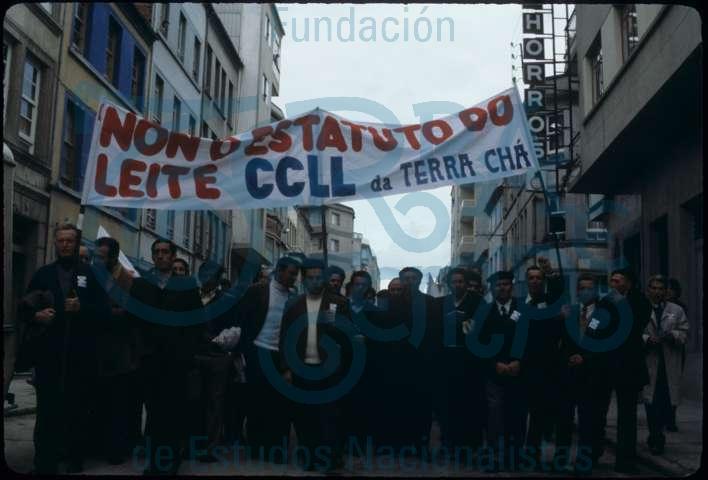 Manifestación das CCLL-SLG por un 