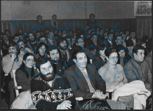 Presentación dos candidatos do BN-PG en Lugo ás eleccións xerais de Marzo de 1979