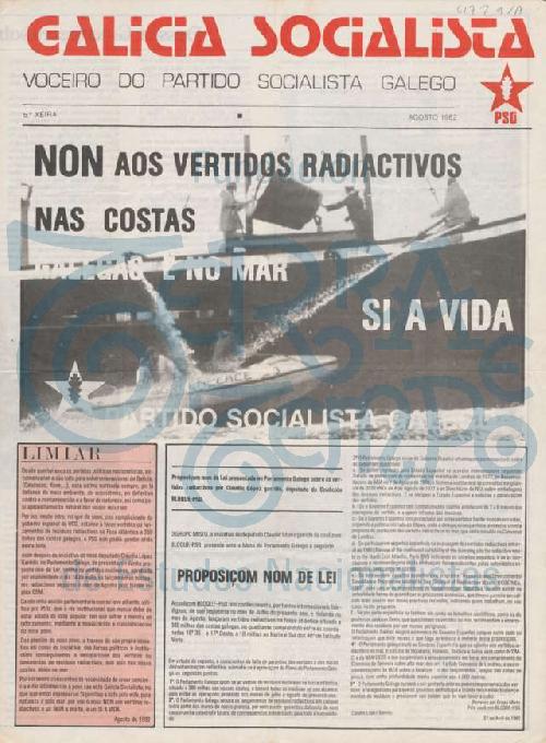 Galicia Socialista # 5ª xeira [agosto 1982]
